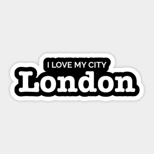 London Sticker